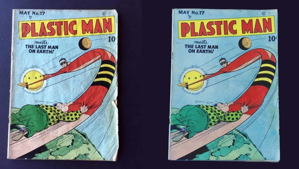 comic book dry cleaning difference