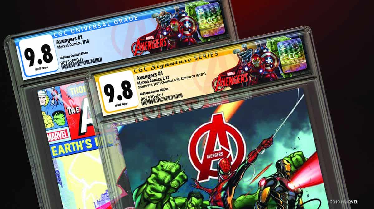 CGC Releases Marvel Avengers Label