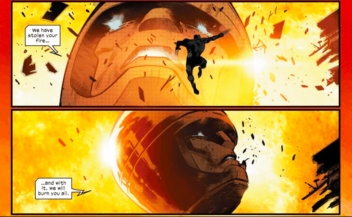 The Mother Mold’s last words are very important too. (Marvel Comics