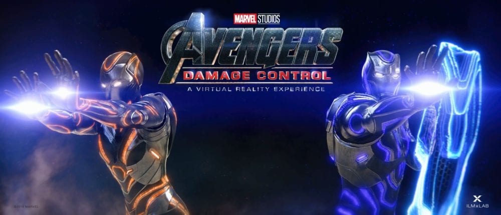 avengers vr fan experience damage control