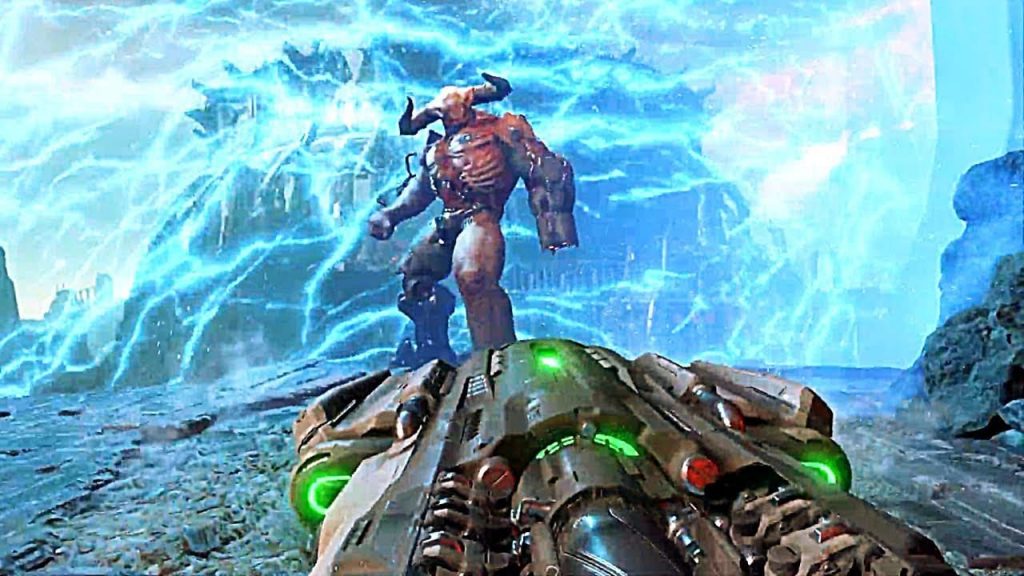 doom eternal delayed game footage