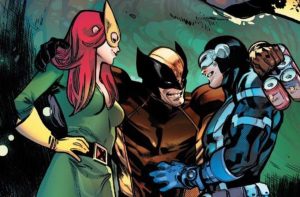 Jean Grey, Wolverine, Cyclops, Romance, Polyamorous 