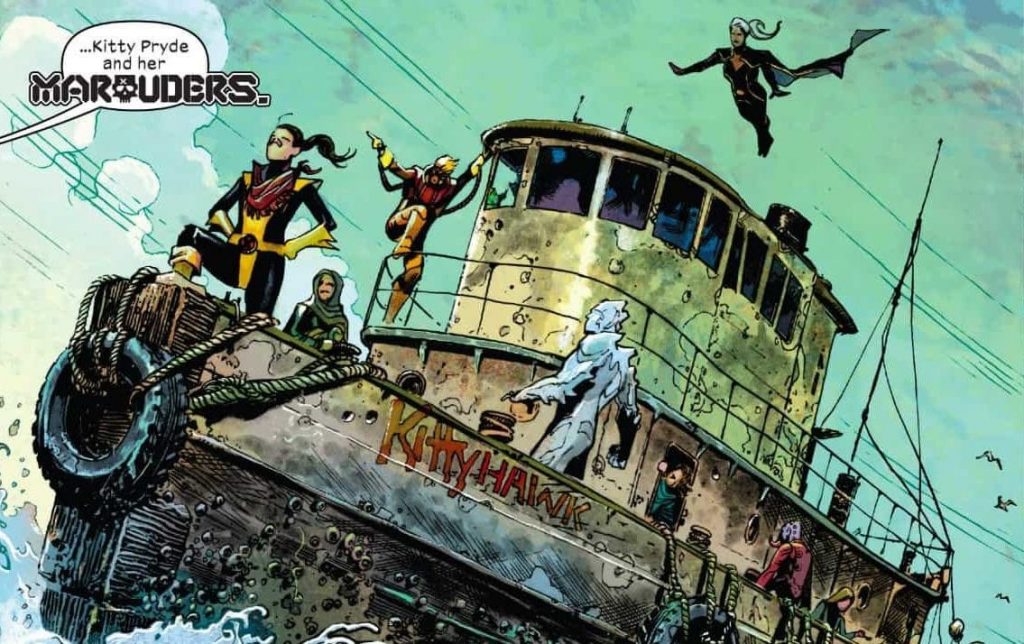 Marauders, Kitty Pryde, Iceman, Storm, X-Men, X-Force, Benjamin Percy, Gerry Duggan