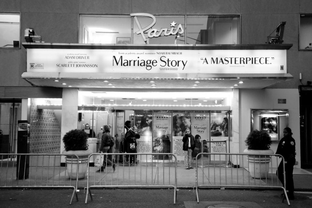Marriage Story by Netflix at Paris Theatre