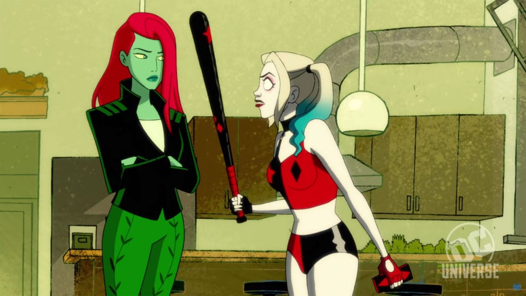 Poison Ivy, Harley Quinn, DC sex scenesLake Bell