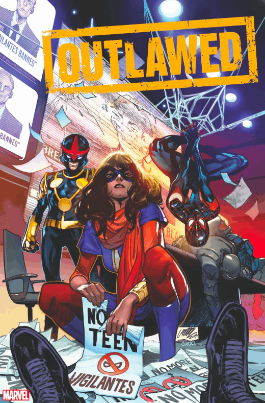 Outlawed, Miles Morales, Ms. Marvel, Nova, Champions, Eve Ewing, Incoming, Empyre