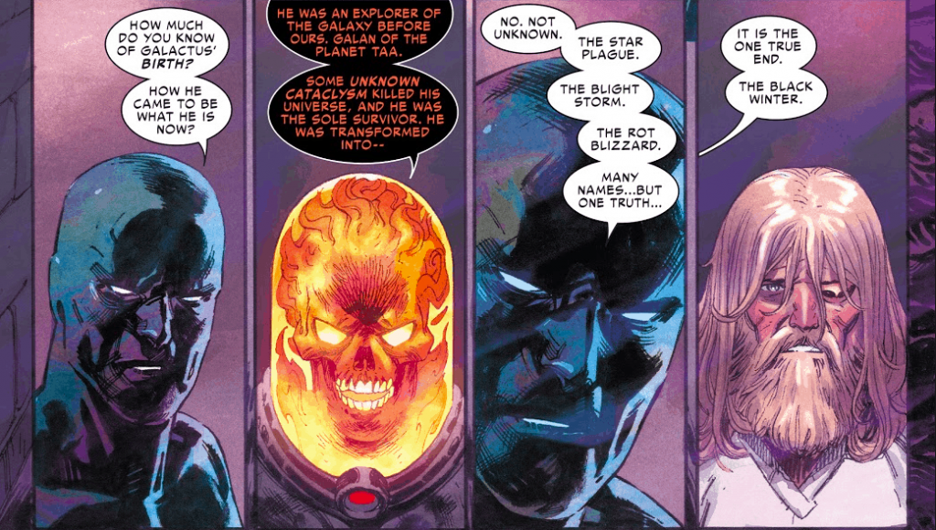 Thor, Donny Cates, Silver Surfer, Cosmic Ghost Rider, Heralds of Galactus, Galactus