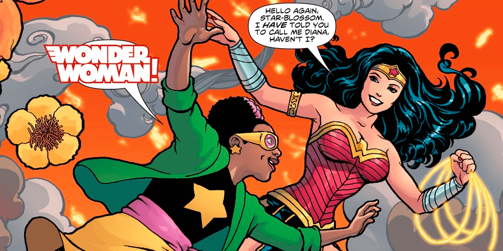 Wonder Woman, Star-Blossom, DC Comics, First Superhero