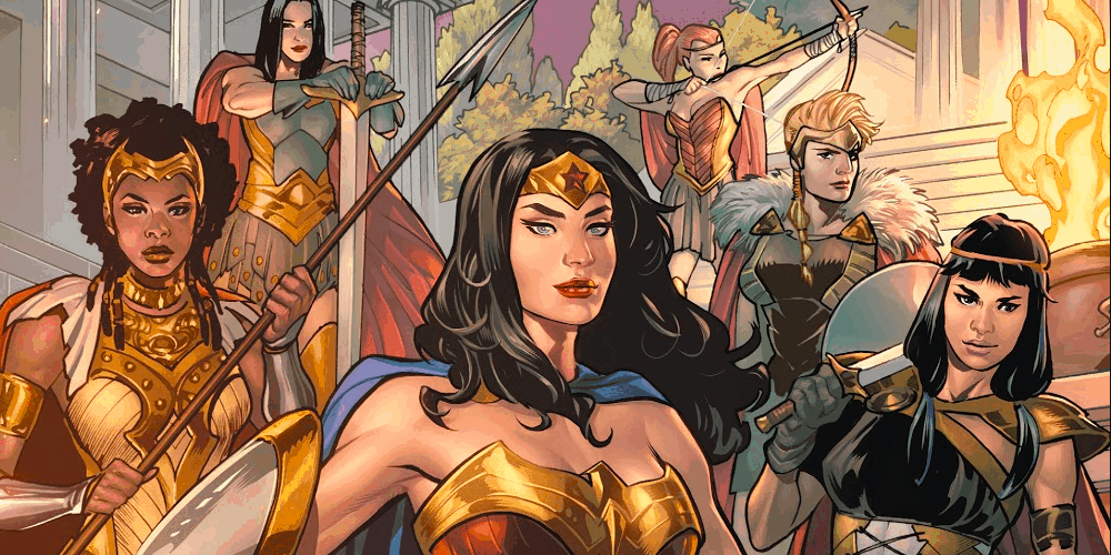 DC Comics, Wonder Woman #750 Celebration, Wonder Woman, Themyscira, Amazons, Generation One: Age of Mysteries