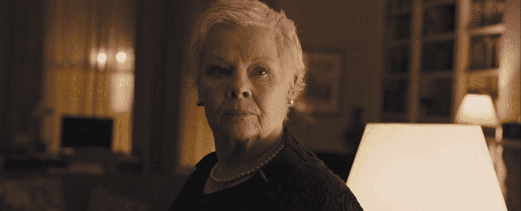 Judi Dench, Skyfall, James Bond, Professor X, MCU, X-Men, Patrick Stewart