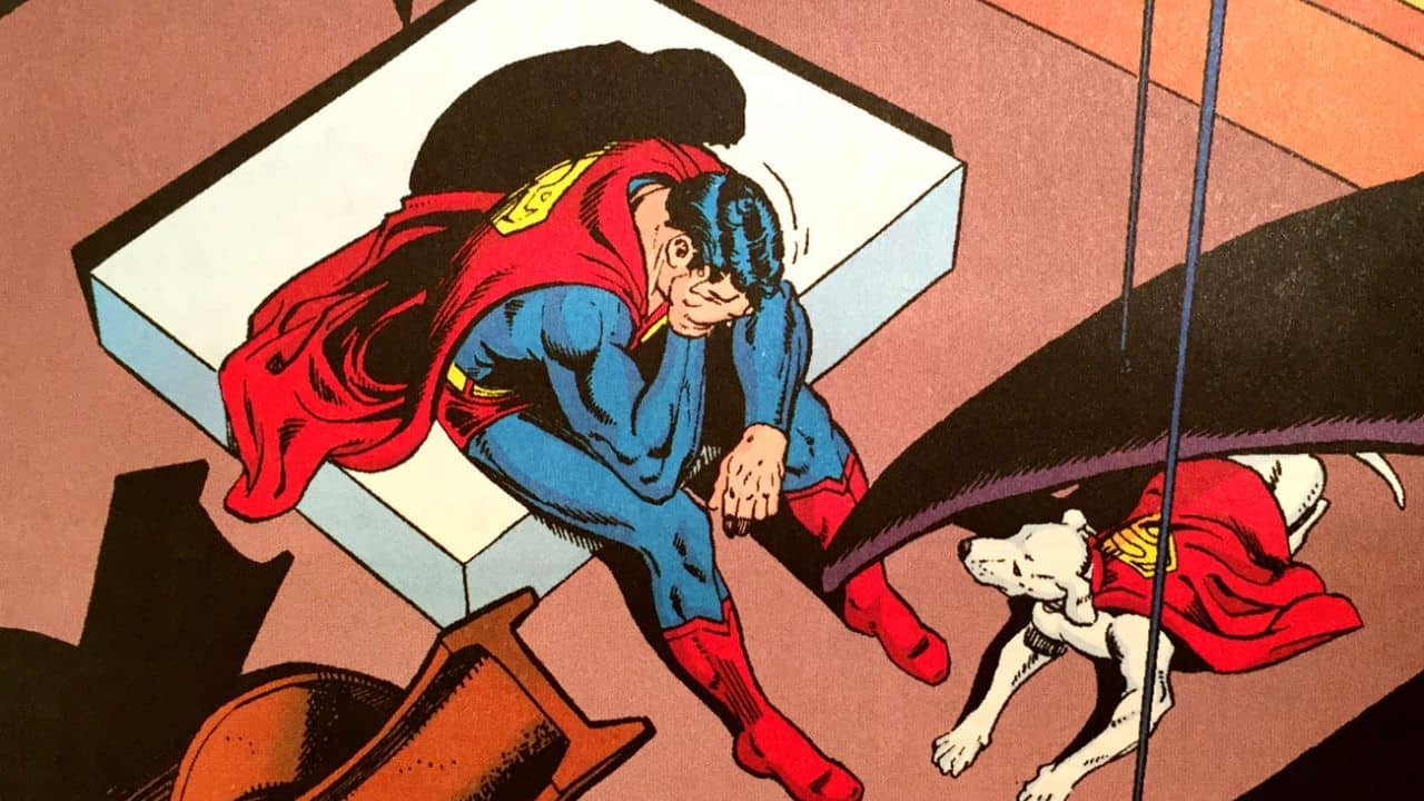 Superman Crying