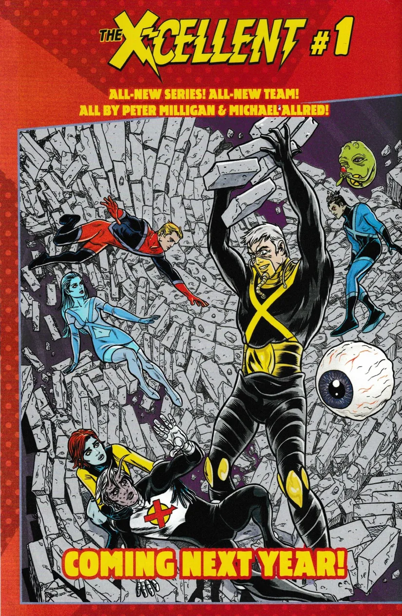 Dawn of X Wave Two, Peter Milligan, Michael Alred, X-Cellent, X-Statix