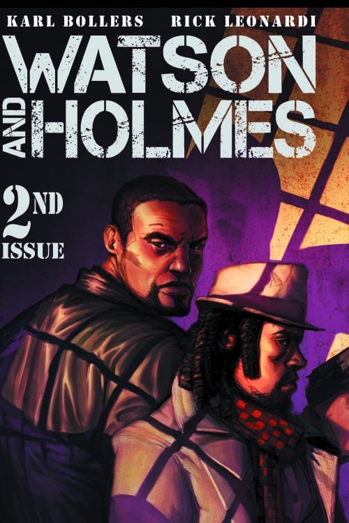 Watson and Holmes: A Study in Black, Karl Bollers, Black History Month, Black Comic Books