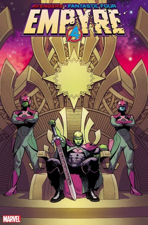 Skrulls, Kree, Kree-Skrull War, Iron Man, Mr. Fantastic, Empyre, Launch Party