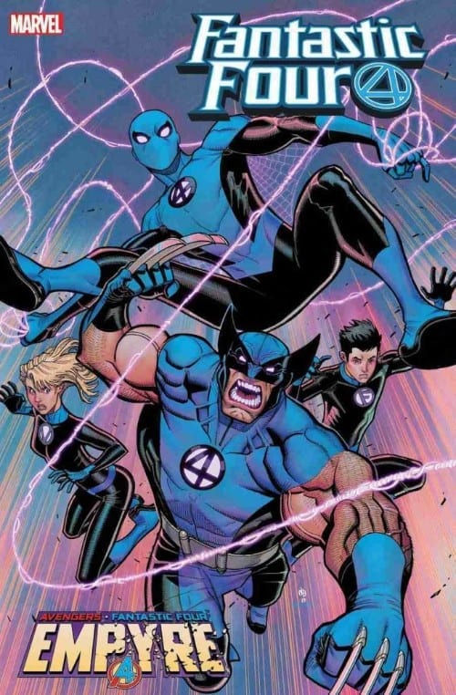 Wolverine, Spider-Man, Fantastic Four, Franklin Richards