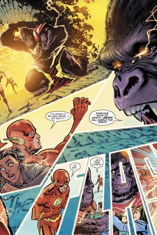 Gorilla Grodd, Gorilla FLash, Flash 750, Francis Manapul, Brian Buccellato