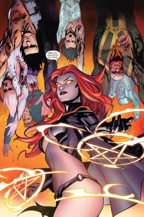 The Goblin Queen, Madelyne Pryor, Inferno, Mr. Sinister, Marauders, X-Men, X-Factor, Scalphunter