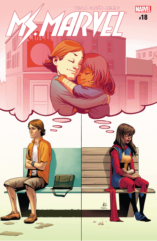 Roman Colombo, Rachelle Rosenberg, Nelson Blake, Kamala Khan, Marvel Comics, Muslim Superheroes