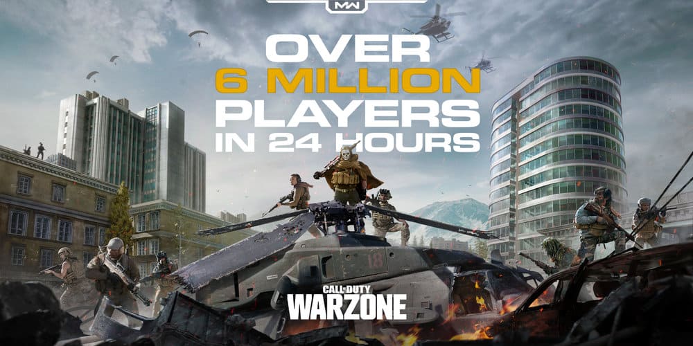 call of duty warzone player count