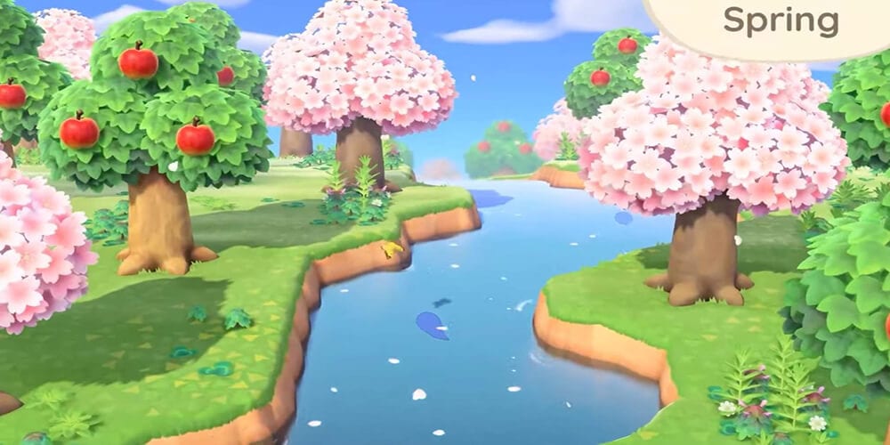 animal crossing spring update