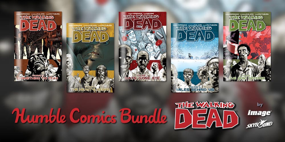 full walking dead comics set