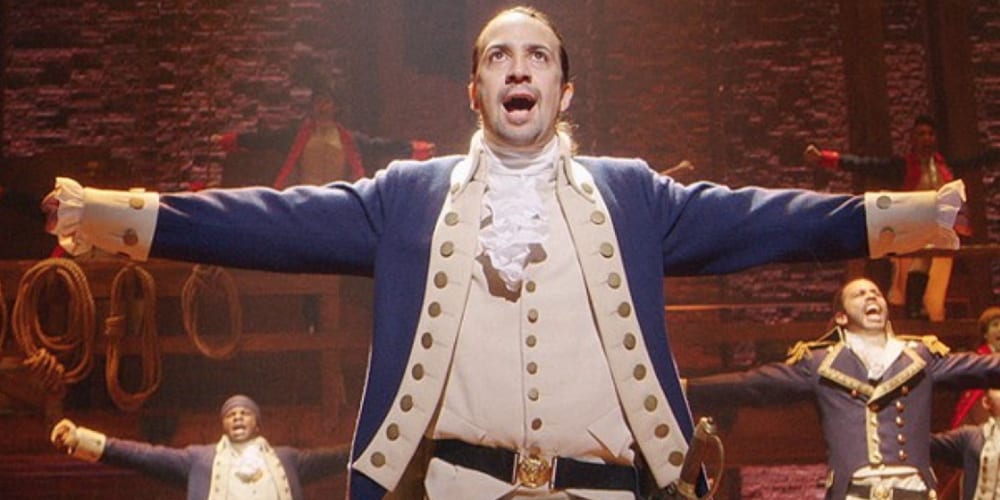 Hamilton, Filmed Hamilton, Richard Rogers Theater, Disney+, Coronavirus, Broadway, Lin Manuel-Miranda, Founding Fathers, Alexander Hamilton, George Washings, John Adams, King George, Coronavirus, Stay Home, COVID-19