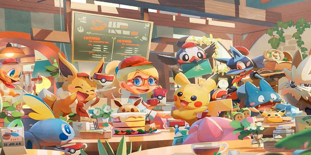 pokemon cafe mix characters