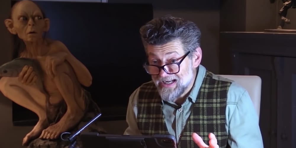 Andy Serkis Reading The Hobbit, Gandalf, Gollum, Smeagol, Coronavirus, GoFundMe, Tolkien Estate, Lord of the Rings, Middle Earth