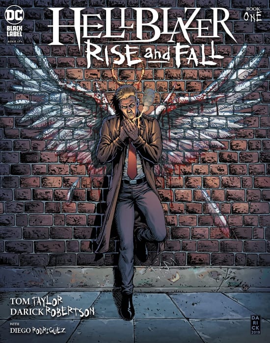 John Constantine, Hellblazer, Hellblazer Rise and Fall, Tom Taylor, DC Comics, Black Label, DCeased