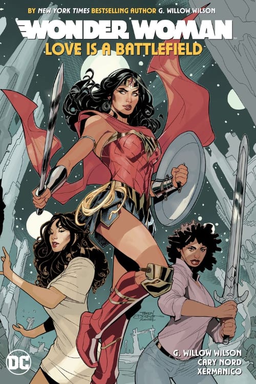 Wonder Woman, G. Willow Wilson, Terry and Rachel Dodson, Ares, Aphrodite, Amazons, Invisible Kingdoms, Ms. Marvel Kamala Khan