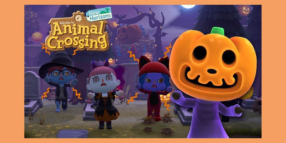 animal crossing halloween event