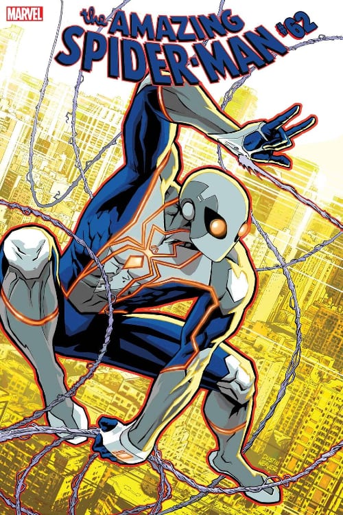 New Spider-Man Suit, Marvel Comics, Nick Loew, Nick Spencer, Dustin Weaver, Last Rights
