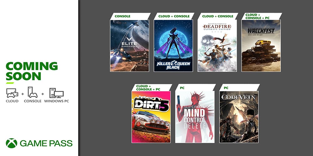 Xbox Game Pass for February 2021