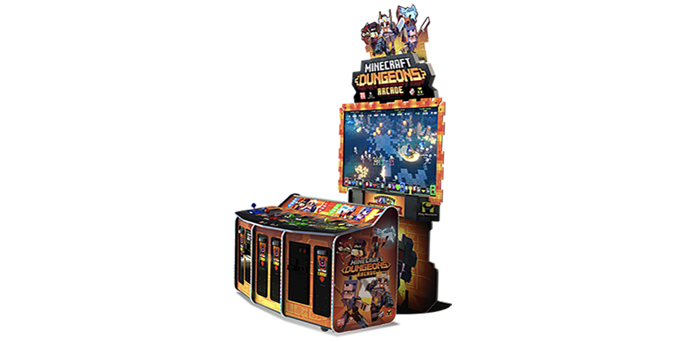 minecraft dungeons arcade machines