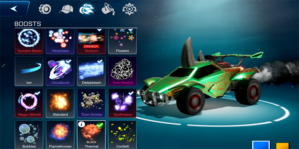 rocket league sideswipe mobile game