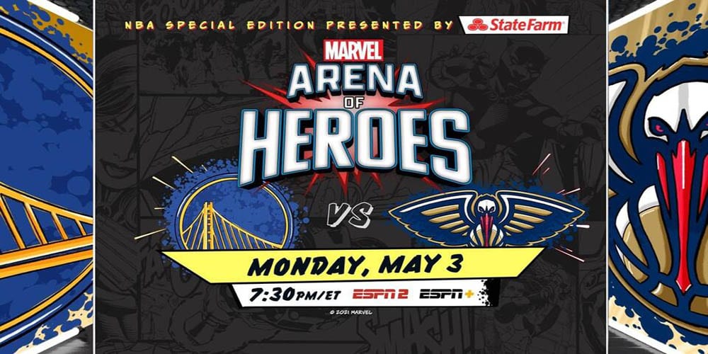 marvel-themed nba broadcast