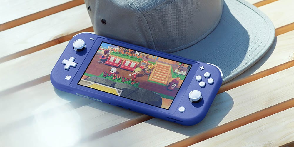 blue Nintendo Switch Lite