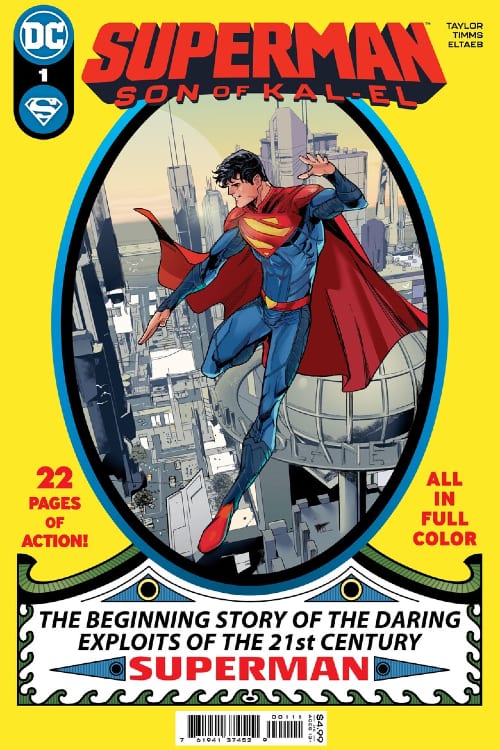 New Superman Series Son of Kal-El, Supergirl: Woman of Tomorrow, Superman and the Authority, Action Comics, Grant Morrison, Tom Taylor, Tom King, Phillip Kennedy Johnson, DC Comics