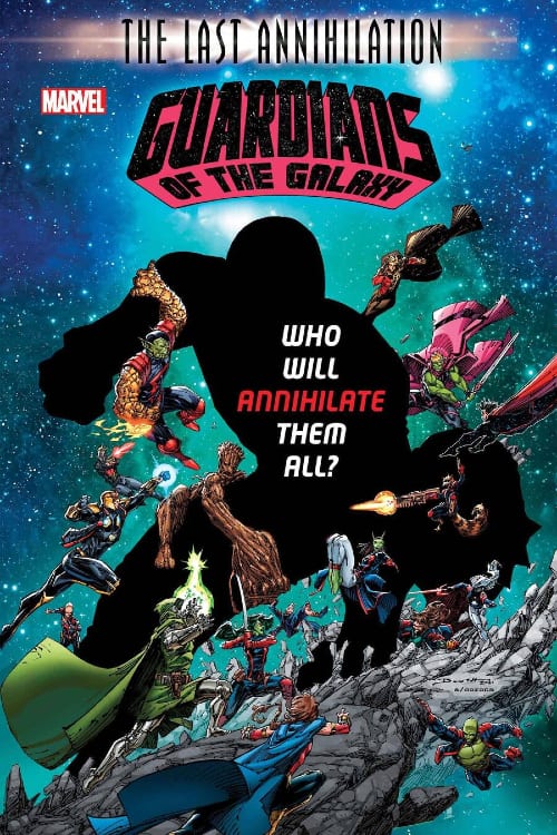 The Final Annihilation Event, Guardians of the Galaxy, SWORD, X-Men, Krakoa, Empyre, Hulkling, X of Swords, King in Black, Heroes Reborn, Extreme Carnage, Hellfire Gala, Al Ewing