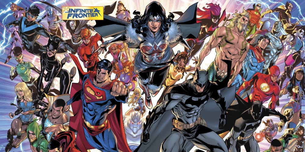 DC Future State Epilogue Week, Generations Forgers, Superman Vs Imperious Lex, Infinite Frontier, Joshua Williams, John Romita Jr, Wonder Woman, Flash, Batman, Superman, Justice League, Darkseid