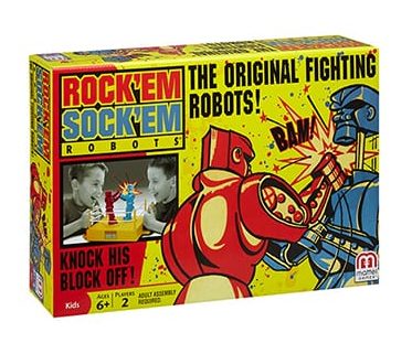 BRAND NEW HOT original  Rockem Sockem Robots Rock Marx Sock  GAMS Toy FOR Kids 
