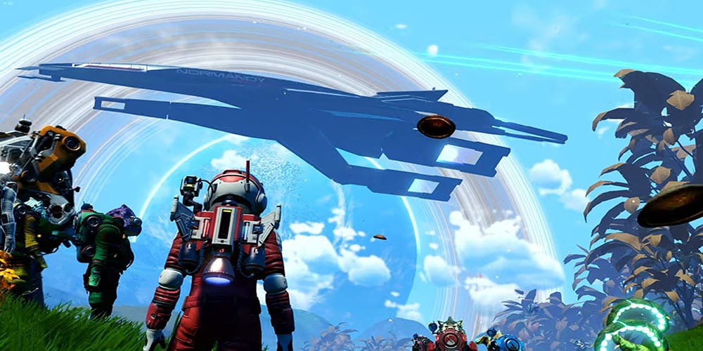 no mans sky mass effect collaboration