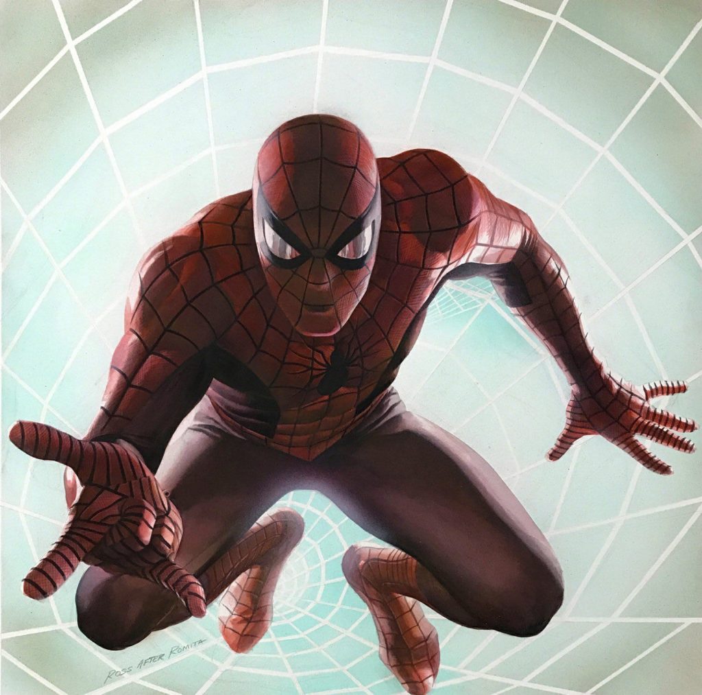 Artistic style of Alex Ross