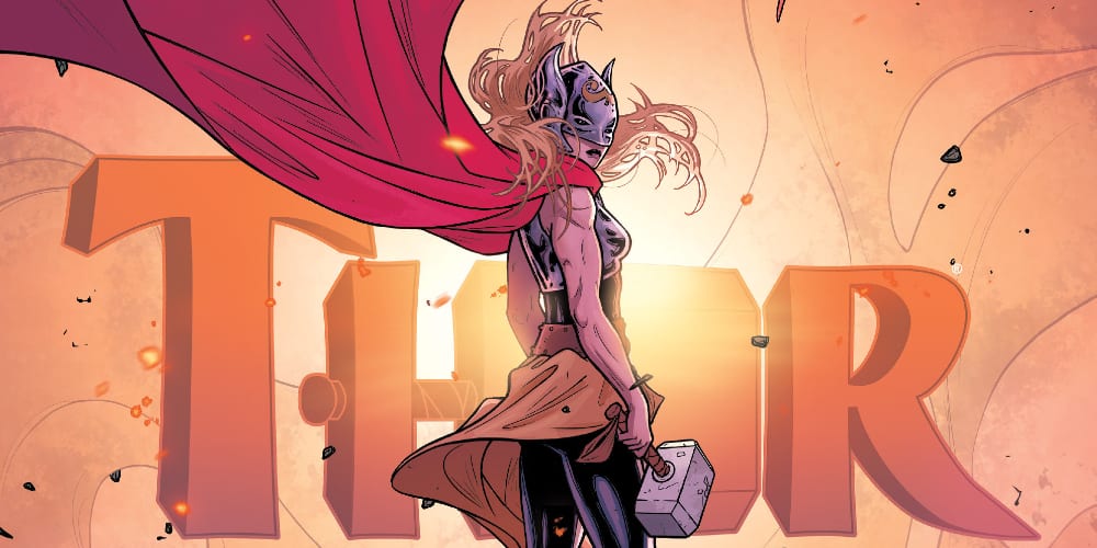 Jane Foster Thor Revealed, Thor: Love and Thunder, Thor: Ragnarok, Thor: The Dark World, Natalie Portman, Hela, Valkyrie, Avengers: Infinity War, Avengers: Endgame, Captain America, Marvel Studios, Marvel Comics, Jason Aaron, Russell Dauterman