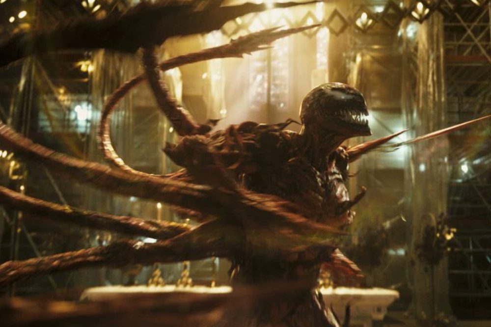 New Venom and Carnage Images, Eddie Brock, Cletus Kassidy, Sony Spider-Man Universe, Toxin, Shriek, Tom Hardy, Woody Harrelson, Michelle Williams, Naomie Harris, Stephen Graham, Andy Serkis, Marvel Comics