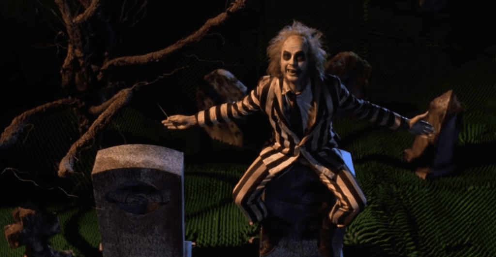 Michael Keaton Beetlejuice look