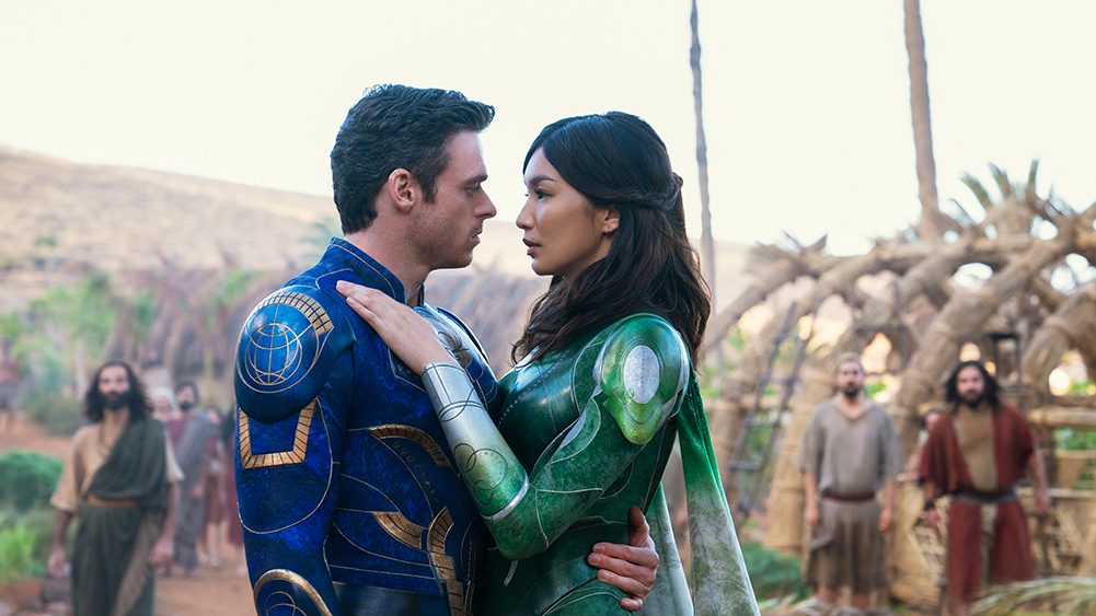 marvel mcu eternals first sex scene opening box office