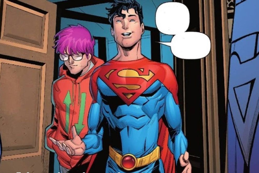 Superman Comes Out as Bisexual, Jon Kent, Clark Kent, Tom Taylor, LGBTQIA, Pride, DC Comics, Robin, Dean Cain