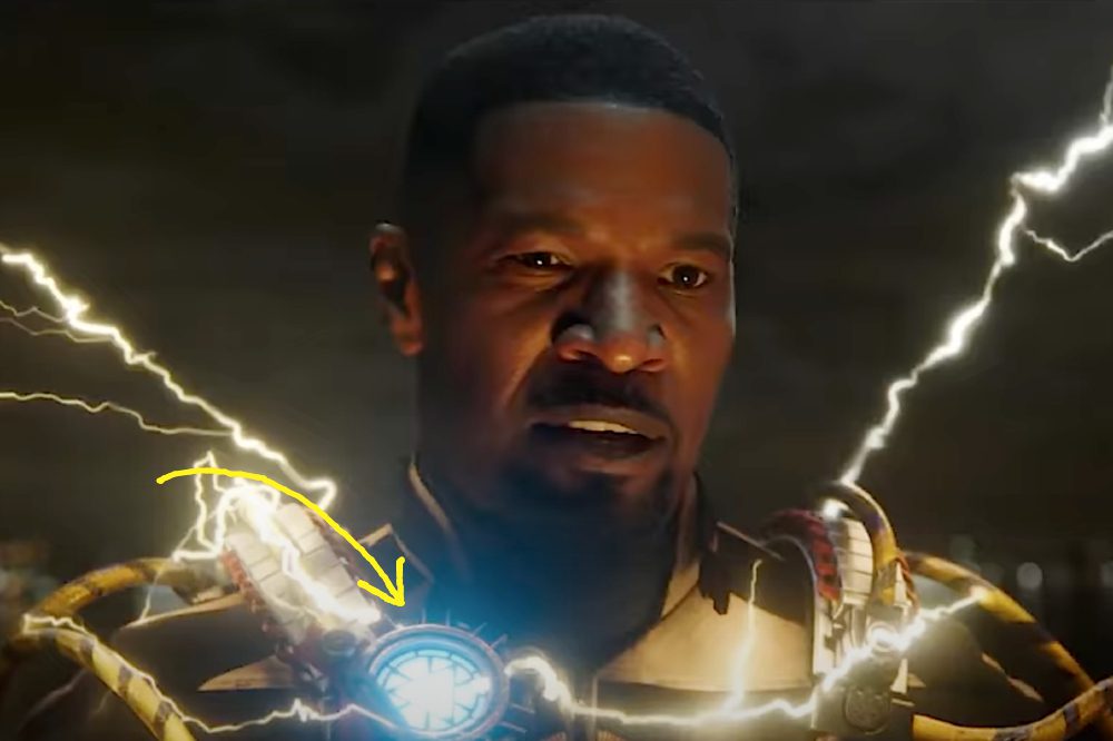 Electro Iron Man Arc Reactor, Spider-Man: Far From Home, Jamie Foxx, Tony Stark, Max Dillan, Peter Parker, Doctor Strange, Far From Home trailer