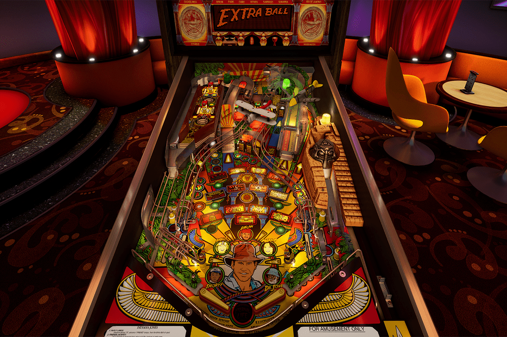 Indiana Jones Pinball Machine